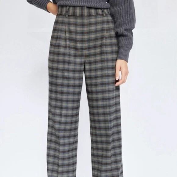 WILFRED Aritzia Effortless High Rise Wide Leg Trouser Pants Sz 2 - Picture 3 of 10